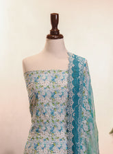 Bin Saeed Embroidered Lawn 3 Piece Unstitched Suit BS25EL D-606